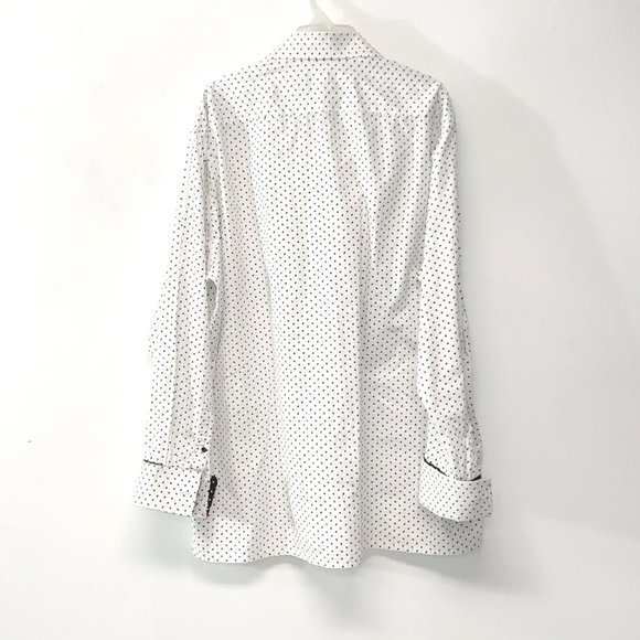 Steven Land shirt modern fit long sleeves polka dot   Size: XXL - Picture 2 of 6